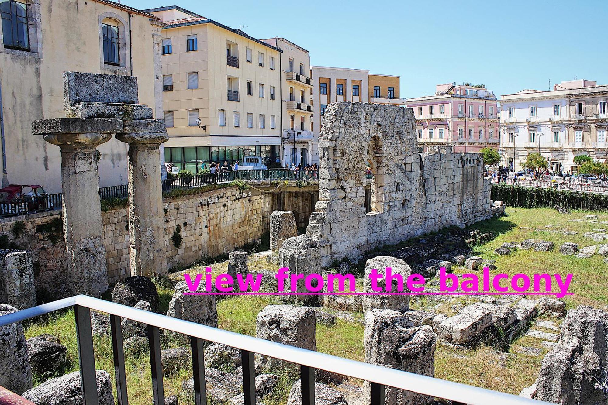 Apollonion Hh Above Apollo'S Temple Ortygia Apartment Syracuse Luaran gambar