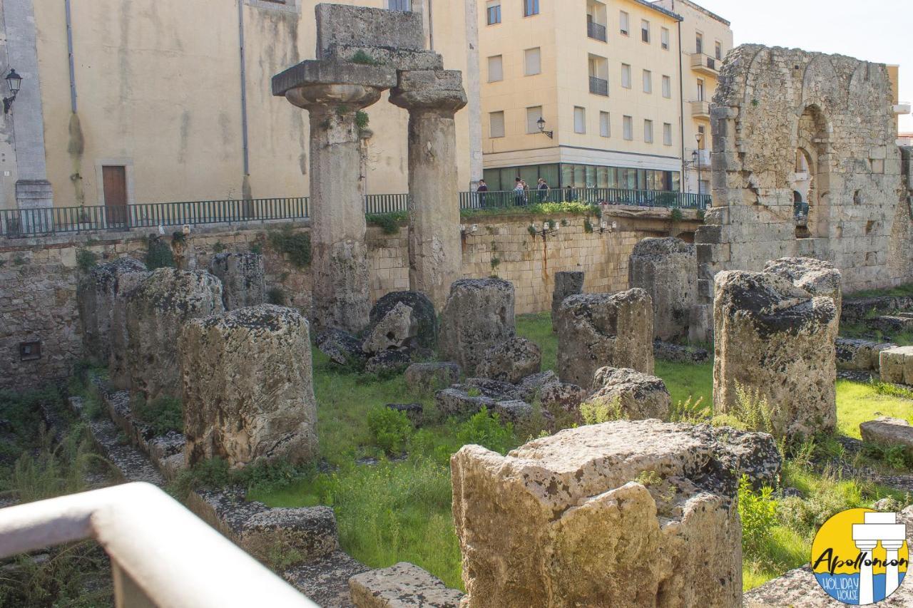 Apollonion Hh Above Apollo'S Temple Ortygia Apartment Syracuse Luaran gambar